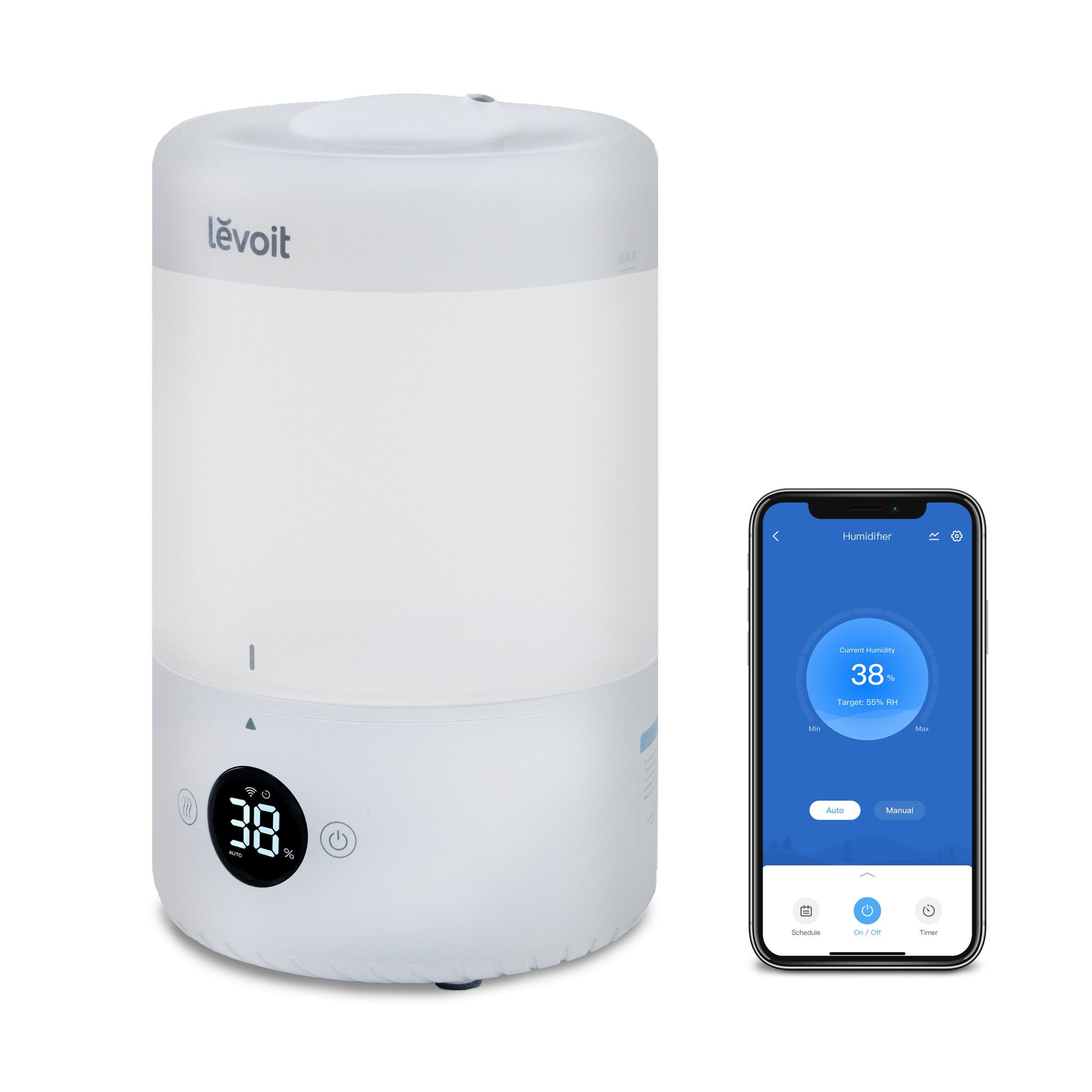 Levoit Dual 200S Smart Top-Fill Ultrasonic Humidifier - Image 2