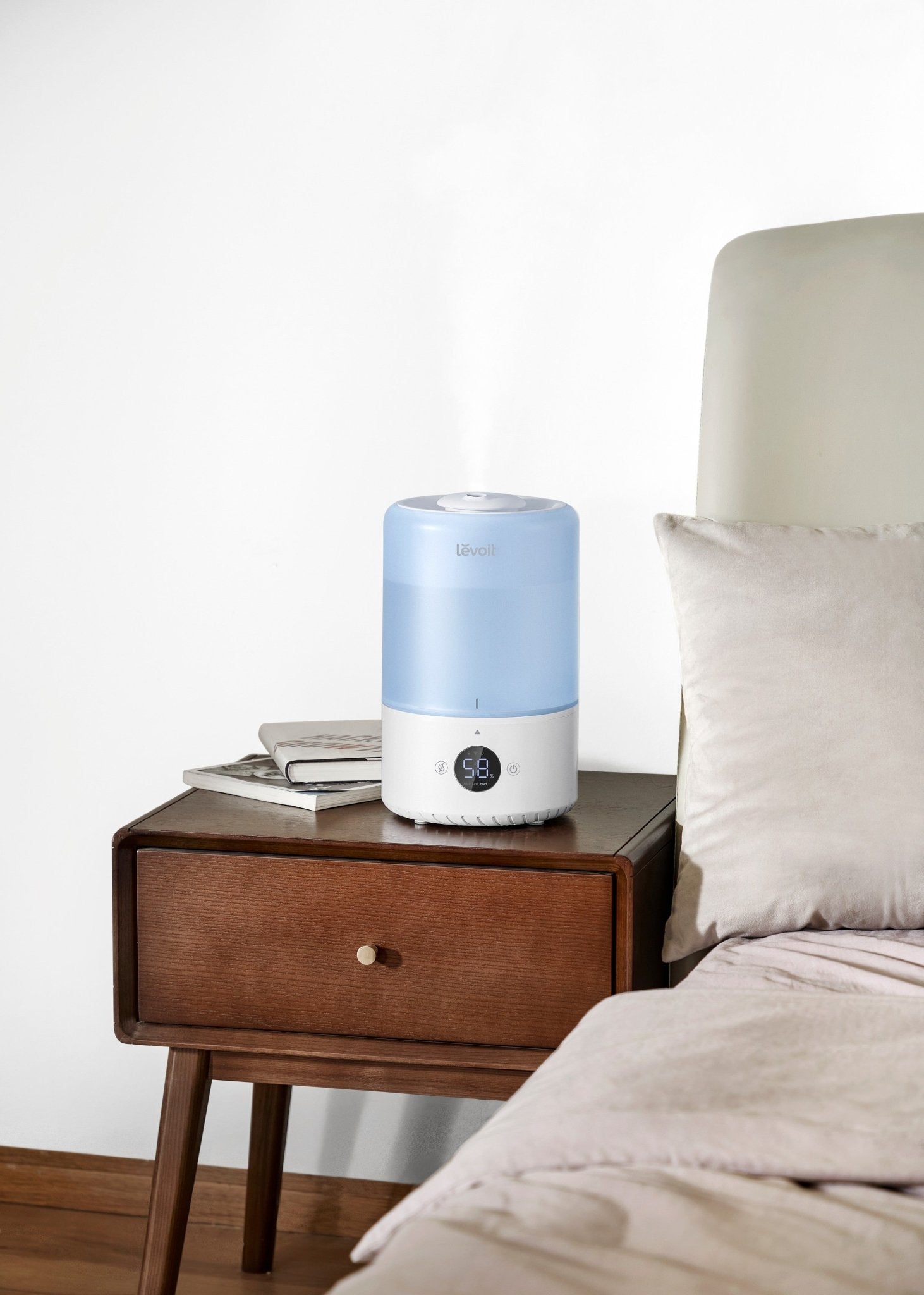 Levoit Dual 200S Smart Top-Fill Ultrasonic Humidifier Blue - Image 2